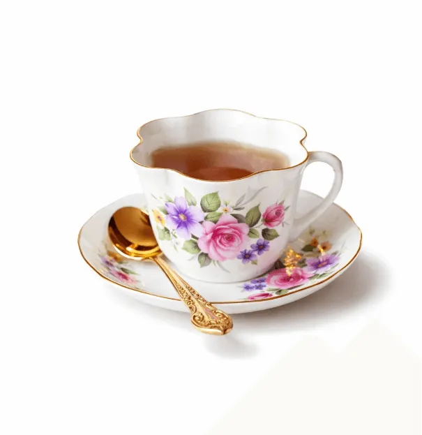 A coffeemachine and an espresso